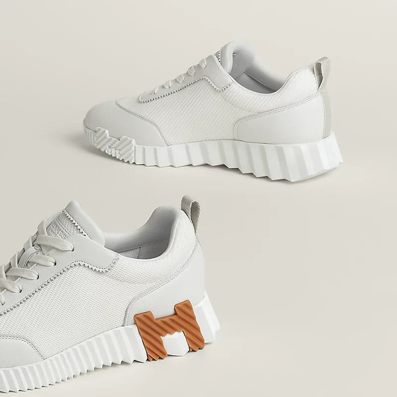 Hermès Bouncing White/Brown