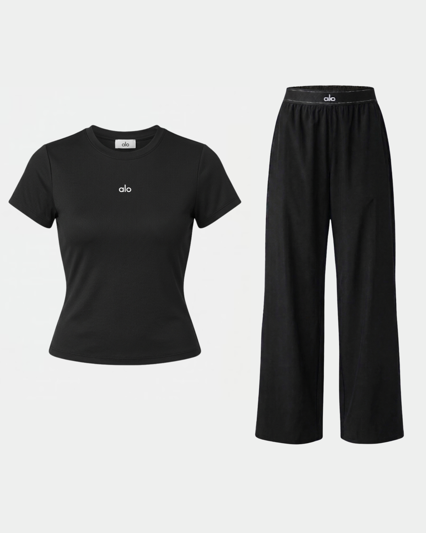 Alo Black Flow Set