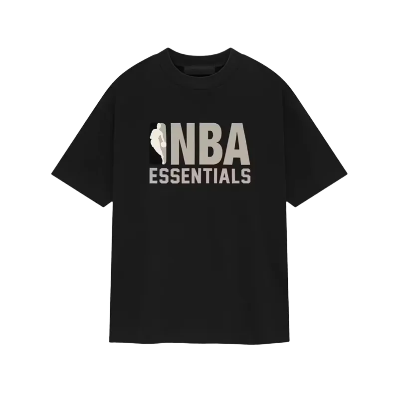 Essentials NBA Tee Schwarz