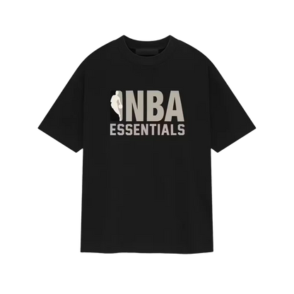 Essentials NBA Tee Schwarz
