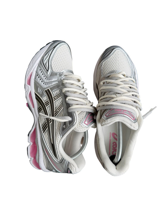 Asics Kayano Double Laces White/Pink