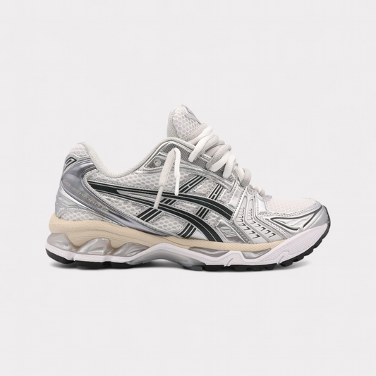 ASICS Kayano Double Laces Grey/White