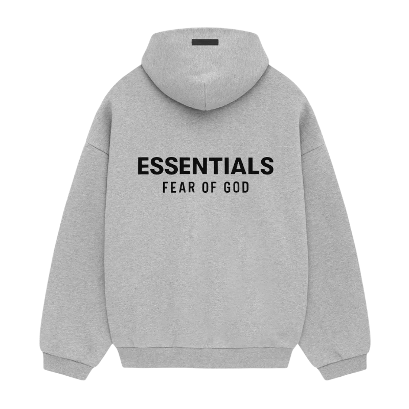 Fear of God Essentials Fleece Hoodie Light Heather Gray