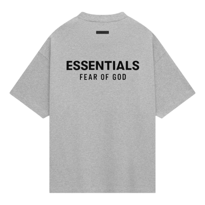 Essentials Stretch T-Shirt Hellgrau