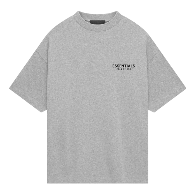 Essentials Stretch T-Shirt Hellgrau